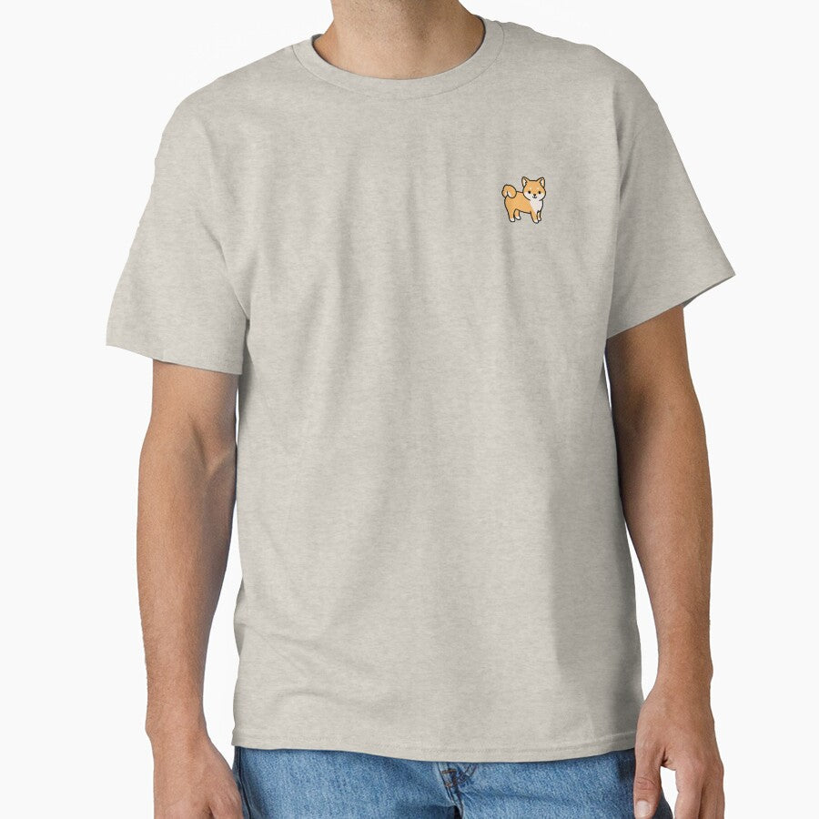 Shiba Inu by littlemandyart Unisex T-shirt, Sweatshirt, Hoodie, Long Sleeve Tee - T-Shirt, Sweatshirt, Hoodie