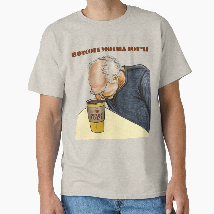 Boycott Mocha Joe's! (coffee nose test) by smadge Unisex T-shirt, Sweatshirt, Hoodie, Long Sleeve Tee - T-Shirt, Sweatshirt, Hoodie