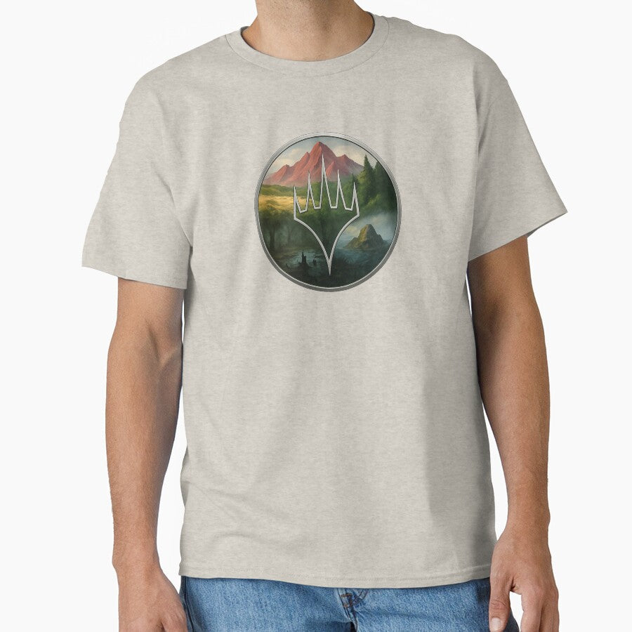 Magic the Gathering: Basic Lands by ShadyCommodities Unisex T-shirt, Sweatshirt, Hoodie, Long Sleeve Tee - T-Shirt, Sweatshirt, Hoodie