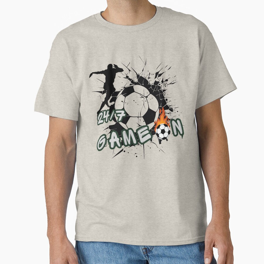 fuelled by football by wittyart Unisex T-shirt, Sweatshirt, Hoodie, Long Sleeve Tee - T-Shirt, Sweatshirt, Hoodie