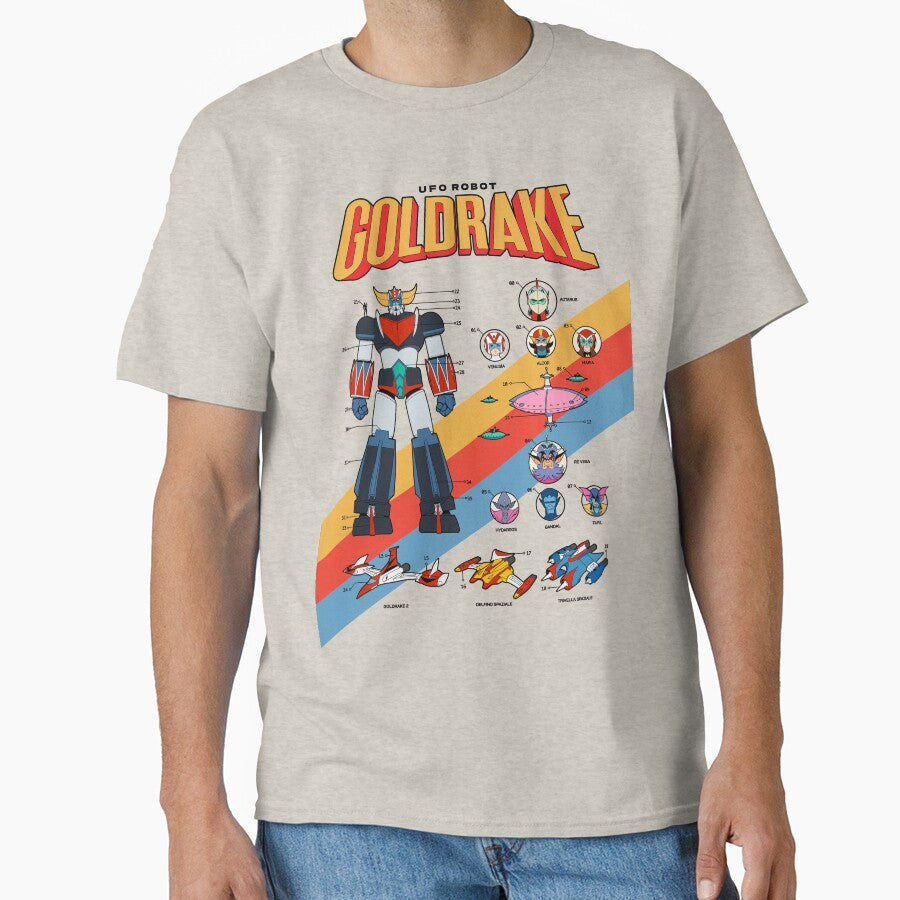 457 Ufo Robot VHS - ITA by Yexart Unisex T-shirt, Sweatshirt, Hoodie, Long Sleeve Tee - T-Shirt, Sweatshirt, Hoodie