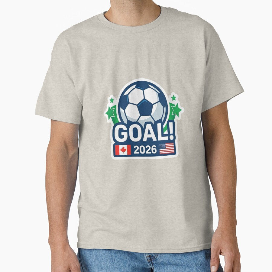 Goal 2026 Soccer Tournament by XM STOREZ Unisex T-shirt, Sweatshirt, Hoodie, Long Sleeve Tee - T-Shirt, Sweatshirt, Hoodie
