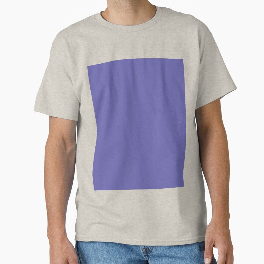 Plain Solid Color Chic Violet Purple Lavender Purple by mimihuang creations Unisex T-shirt, Sweatshirt, Hoodie, Long Sleeve Tee - T-Shirt, Sweatshirt, Hoodie