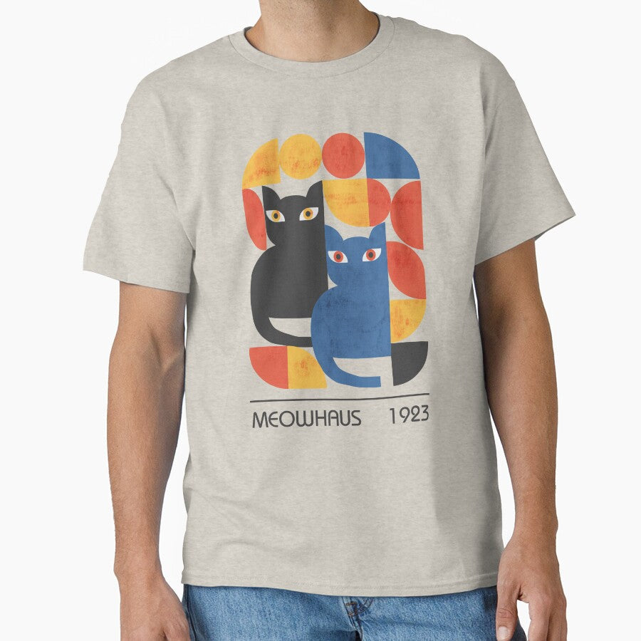 MEOWHAUS 1923 v2 by Elan Harris Unisex T-shirt, Sweatshirt, Hoodie, Long Sleeve Tee - T-Shirt, Sweatshirt, Hoodie