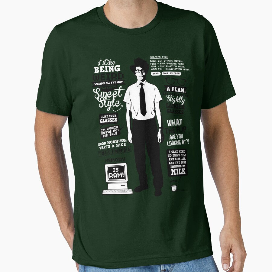 Moss Quotes by Tom Trager Unisex T-shirt, Sweatshirt, Hoodie, Long Sleeve Tee - T-Shirt, Sweatshirt, Hoodie