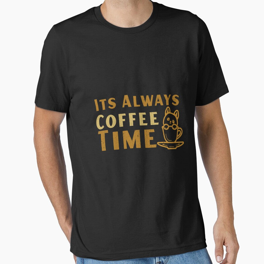 Coffee Time by senouz Unisex T-shirt, Sweatshirt, Hoodie, Long Sleeve Tee - T-Shirt, Sweatshirt, Hoodie