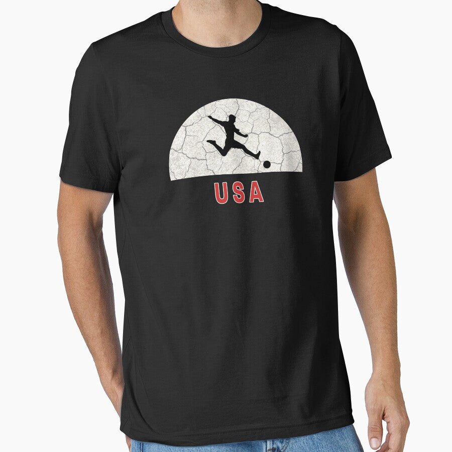 USA Soccer by Magartes Unisex T-shirt, Sweatshirt, Hoodie, Long Sleeve Tee - T-Shirt, Sweatshirt, Hoodie