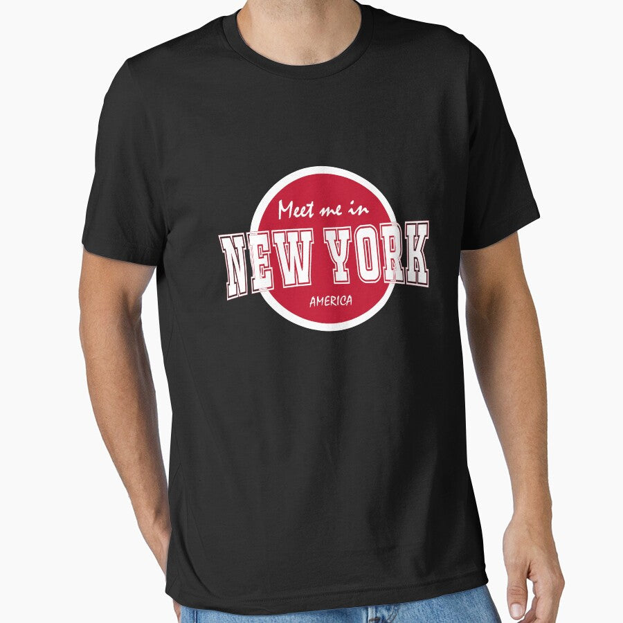 Meet me in New York by ElvisU Unisex T-shirt, Sweatshirt, Hoodie, Long Sleeve Tee - T-Shirt, Sweatshirt, Hoodie