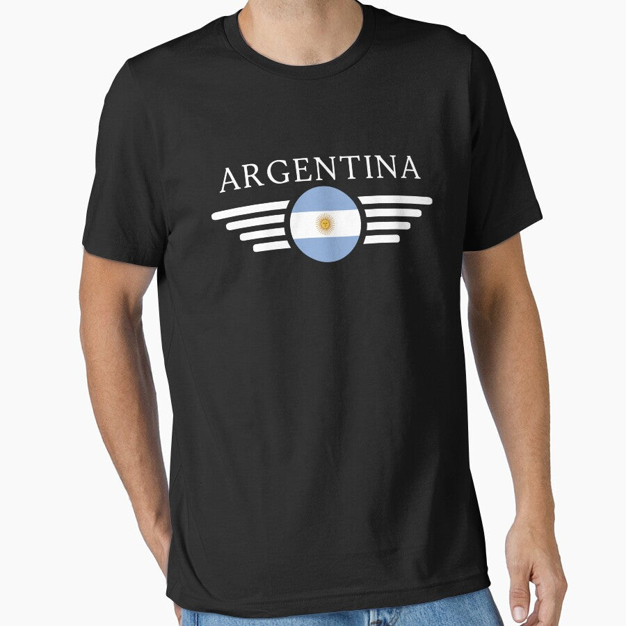 Argentina flag by ElvisU Unisex T-shirt, Sweatshirt, Hoodie, Long Sleeve Tee - T-Shirt, Sweatshirt, Hoodie