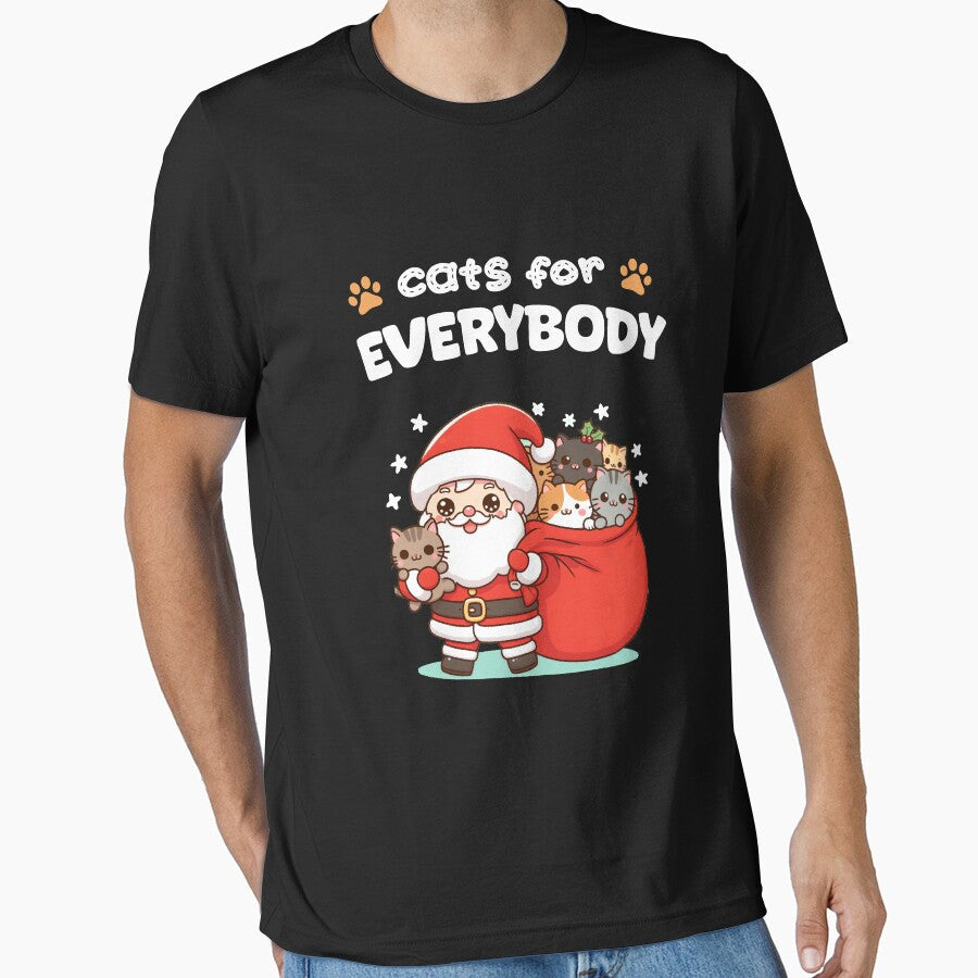 Cats For Everybody by TheSamuraiCat Unisex T-shirt, Sweatshirt, Hoodie, Long Sleeve Tee - T-Shirt, Sweatshirt, Hoodie