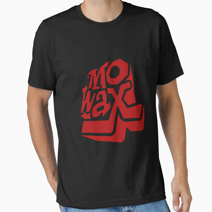Mo Waxs Record Label 3 (Red) by Pochi Store Unisex T-shirt, Sweatshirt, Hoodie, Long Sleeve Tee - T-Shirt, Sweatshirt, Hoodie