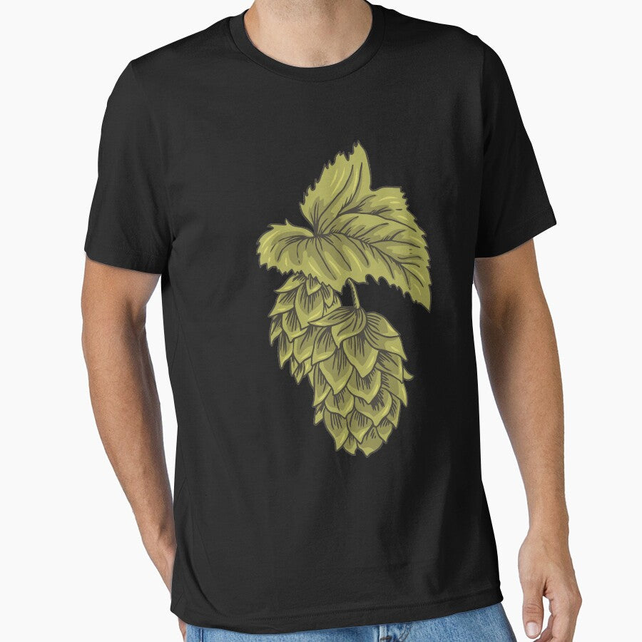 Beer Hops T-Shirt Gift For Beer Drinkers by Manisma Road Unisex T-shirt, Sweatshirt, Hoodie, Long Sleeve Tee - T-Shirt, Sweatshirt, Hoodie
