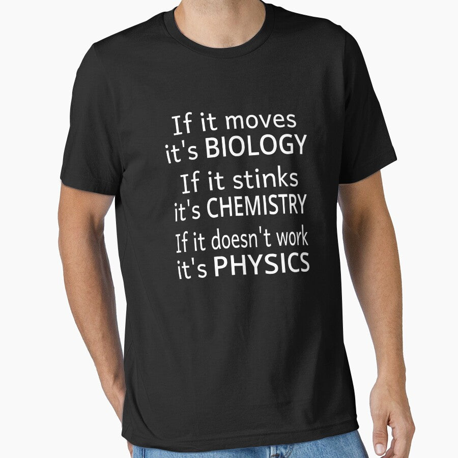 Biology, Chemistry, Physics by coolfuntees Unisex T-shirt, Sweatshirt, Hoodie, Long Sleeve Tee - T-Shirt, Sweatshirt, Hoodie