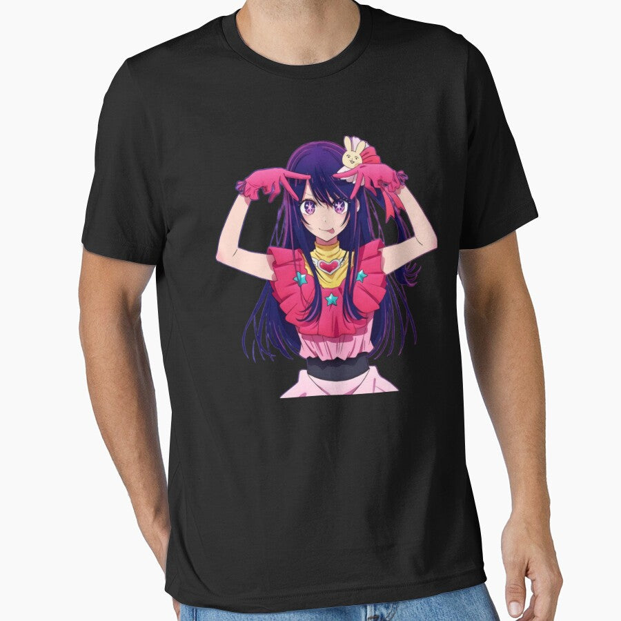 Kawaii Girl AI Hoshino by SueMcDonaldie Unisex T-shirt, Sweatshirt, Hoodie, Long Sleeve Tee - T-Shirt, Sweatshirt, Hoodie