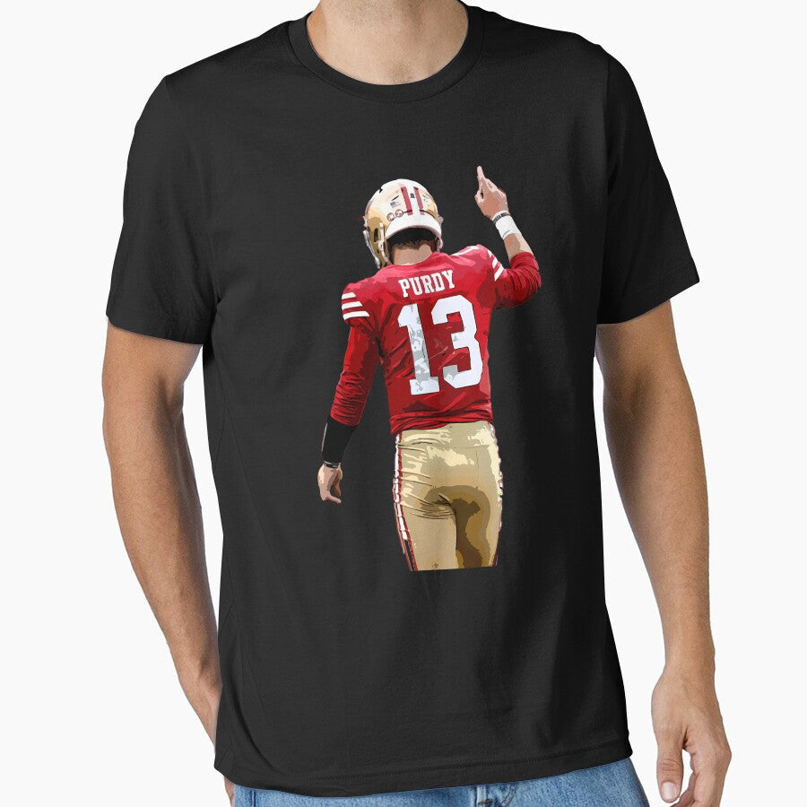 Brock Purdy by WhiteTouch Unisex T-shirt, Sweatshirt, Hoodie, Long Sleeve Tee - T-Shirt, Sweatshirt, Hoodie
