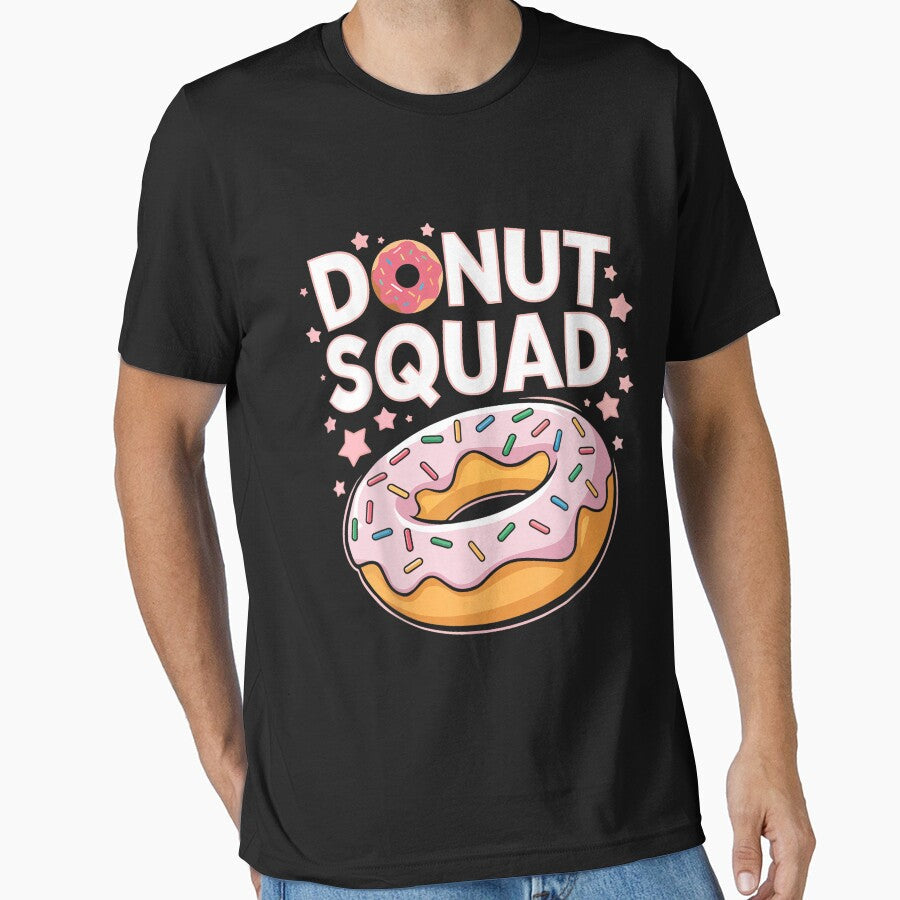 donut squad funny donut lover humor by mariazin Unisex T-shirt, Sweatshirt, Hoodie, Long Sleeve Tee - T-Shirt, Sweatshirt, Hoodie