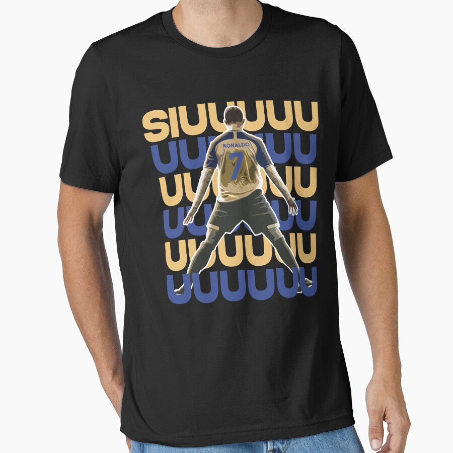 Cristiano Ronaldo Siuuuu by WilliamBurz Unisex T-shirt, Sweatshirt, Hoodie, Long Sleeve Tee - T-Shirt, Sweatshirt, Hoodie