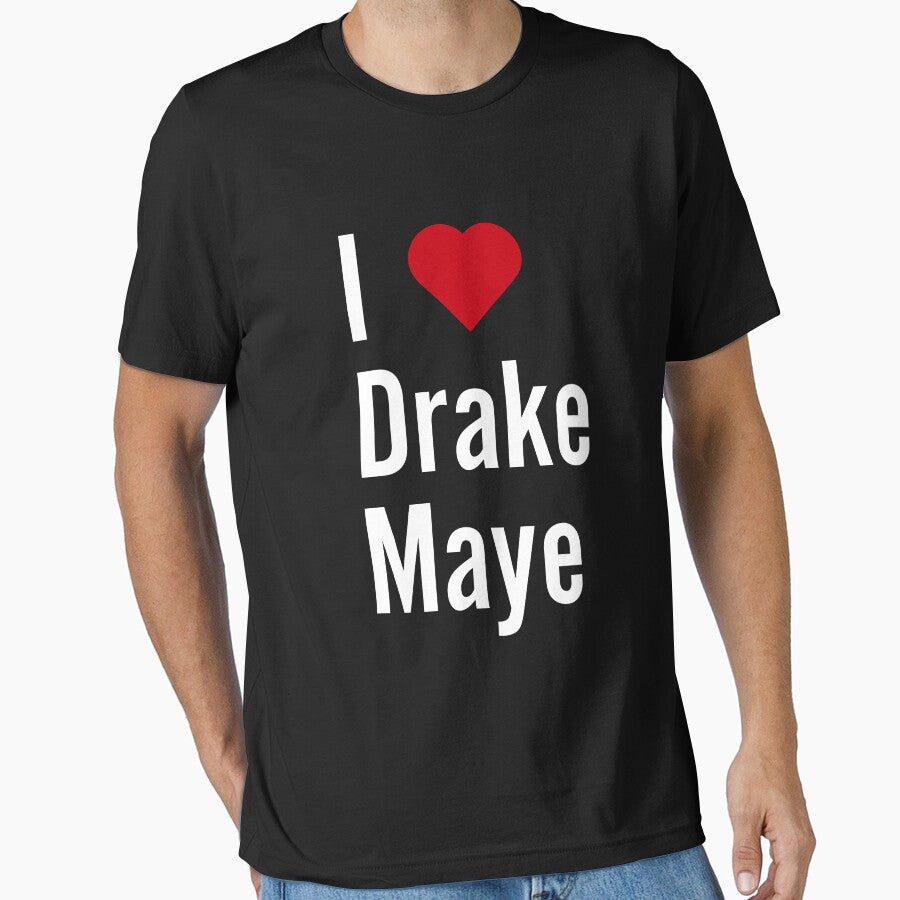 I love Drake Maye, I heart Drake Maye by MarlinConroy Unisex T-shirt, Sweatshirt, Hoodie, Long Sleeve Tee - T-Shirt, Sweatshirt, Hoodie