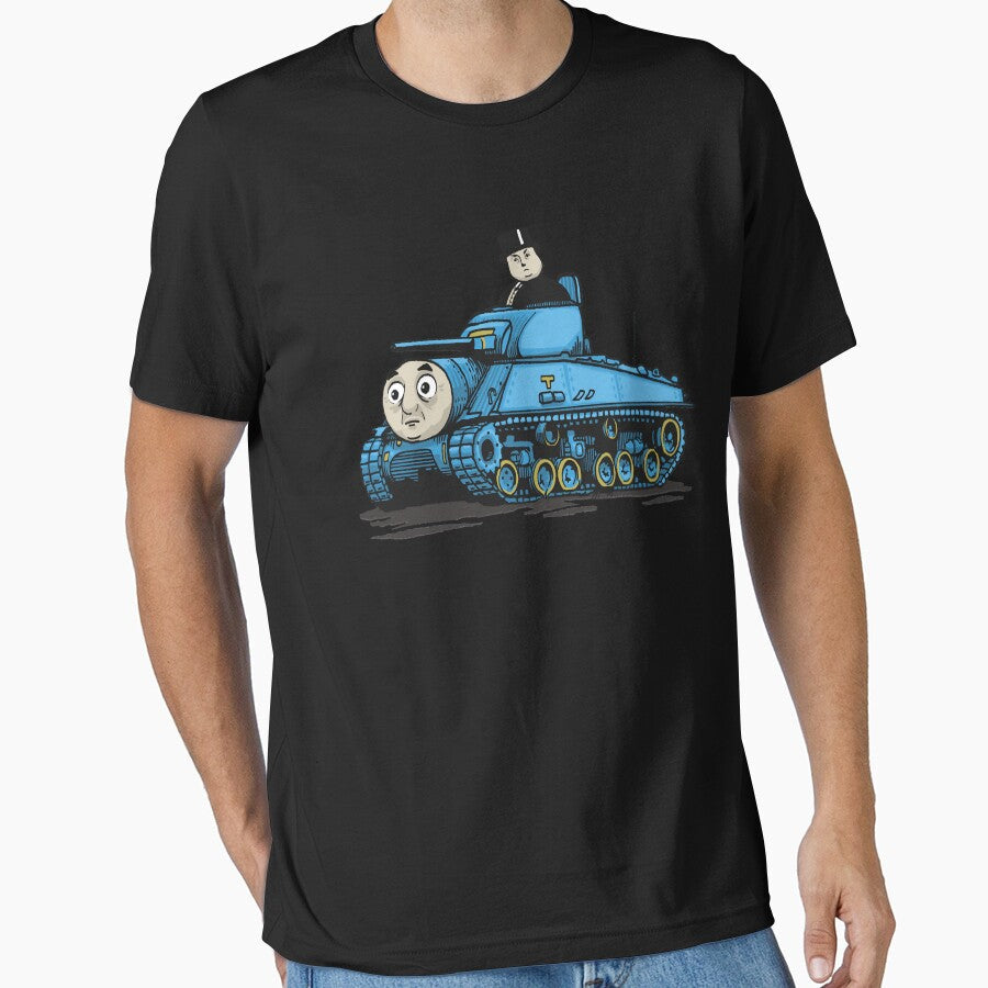 Thomas the tank by JackPerkins Unisex T-shirt, Sweatshirt, Hoodie, Long Sleeve Tee - T-Shirt, Sweatshirt, Hoodie