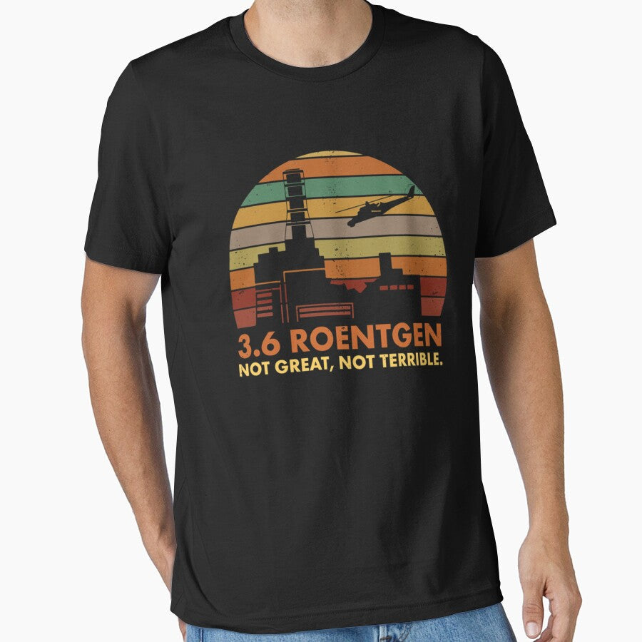 3.6 Roentgen Not Great by Kinalan Unisex T-shirt, Sweatshirt, Hoodie, Long Sleeve Tee - T-Shirt, Sweatshirt, Hoodie
