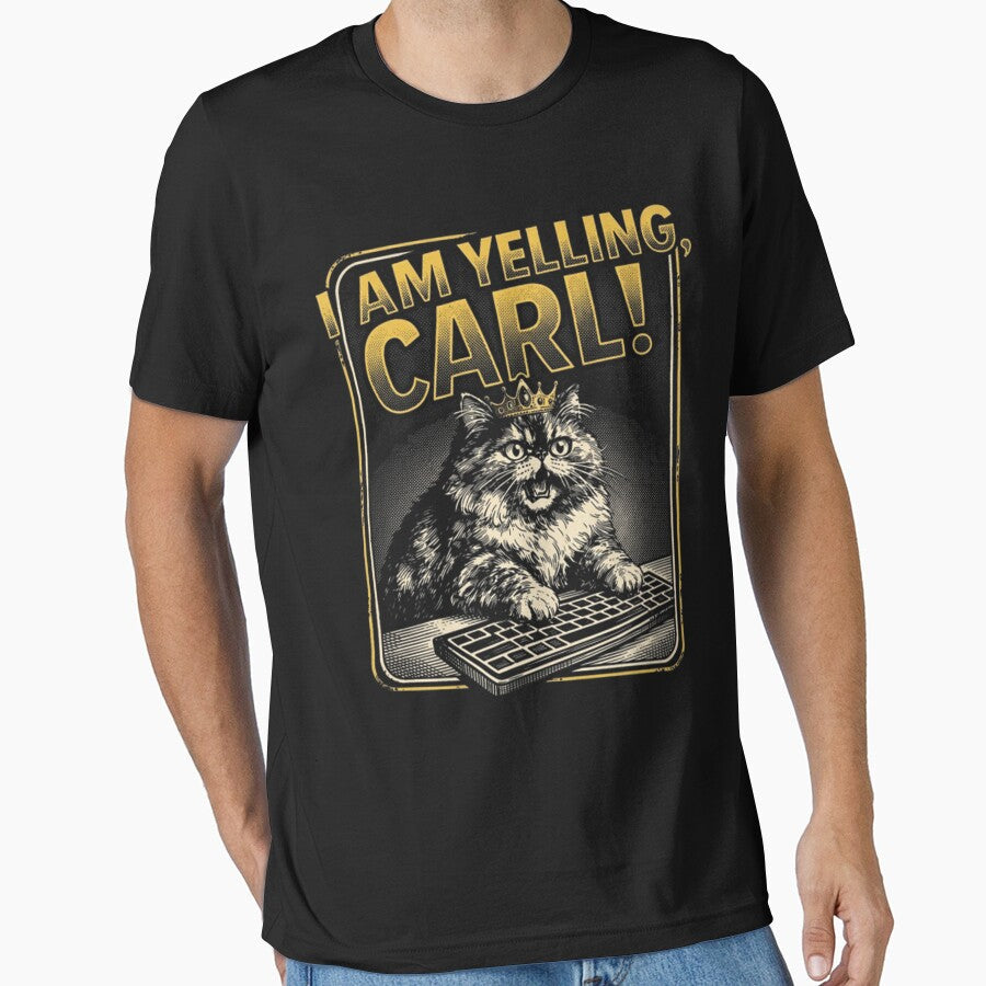I am yelling carl - Dungeon Crawler Carl by AnitaVibes Unisex T-shirt, Sweatshirt, Hoodie, Long Sleeve Tee - T-Shirt, Sweatshirt, Hoodie