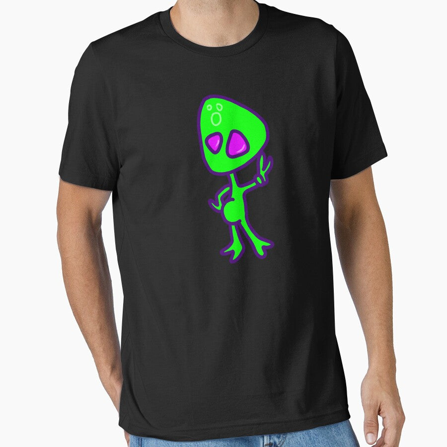 Peaceful Alien Evo - 2026 by Princess Davy's Shop Unisex T-shirt, Sweatshirt, Hoodie, Long Sleeve Tee - T-Shirt, Sweatshirt, Hoodie