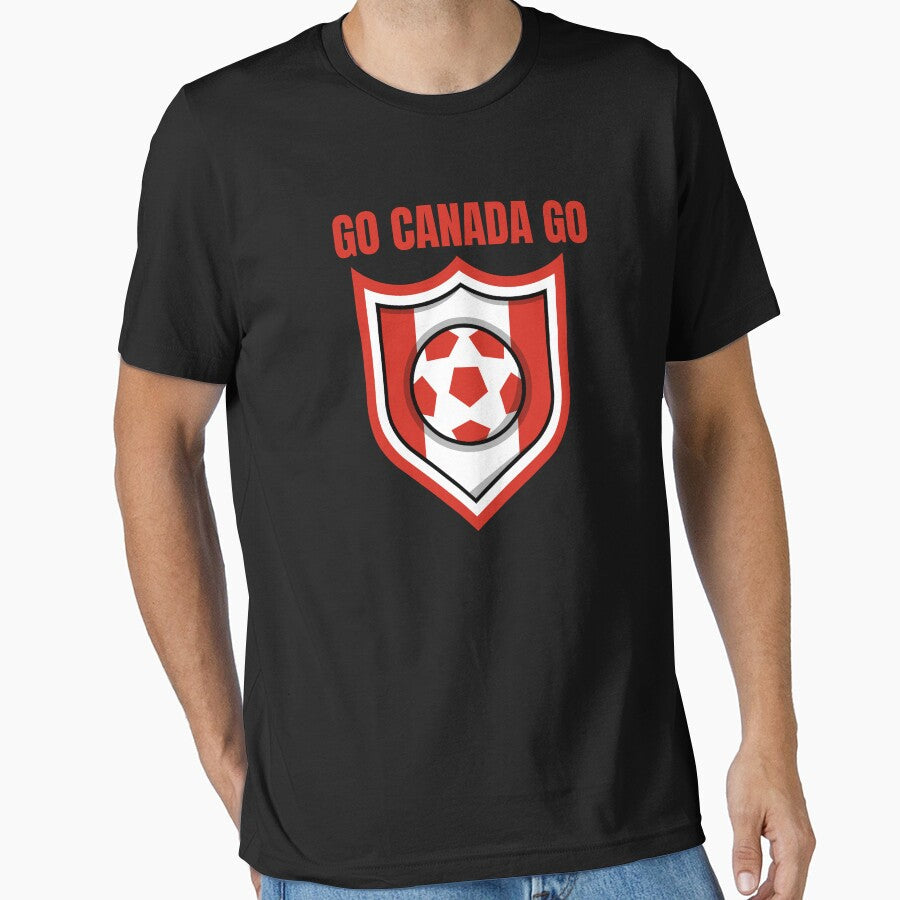 Go Canada Go by Salimah Haji Unisex T-shirt, Sweatshirt, Hoodie, Long Sleeve Tee - T-Shirt, Sweatshirt, Hoodie