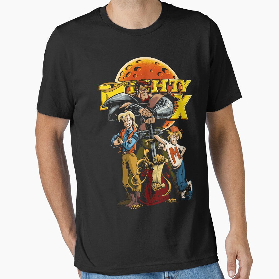 Mighty Max Retro Cartoon by akungetesbanyu Unisex T-shirt, Sweatshirt, Hoodie, Long Sleeve Tee - T-Shirt, Sweatshirt, Hoodie