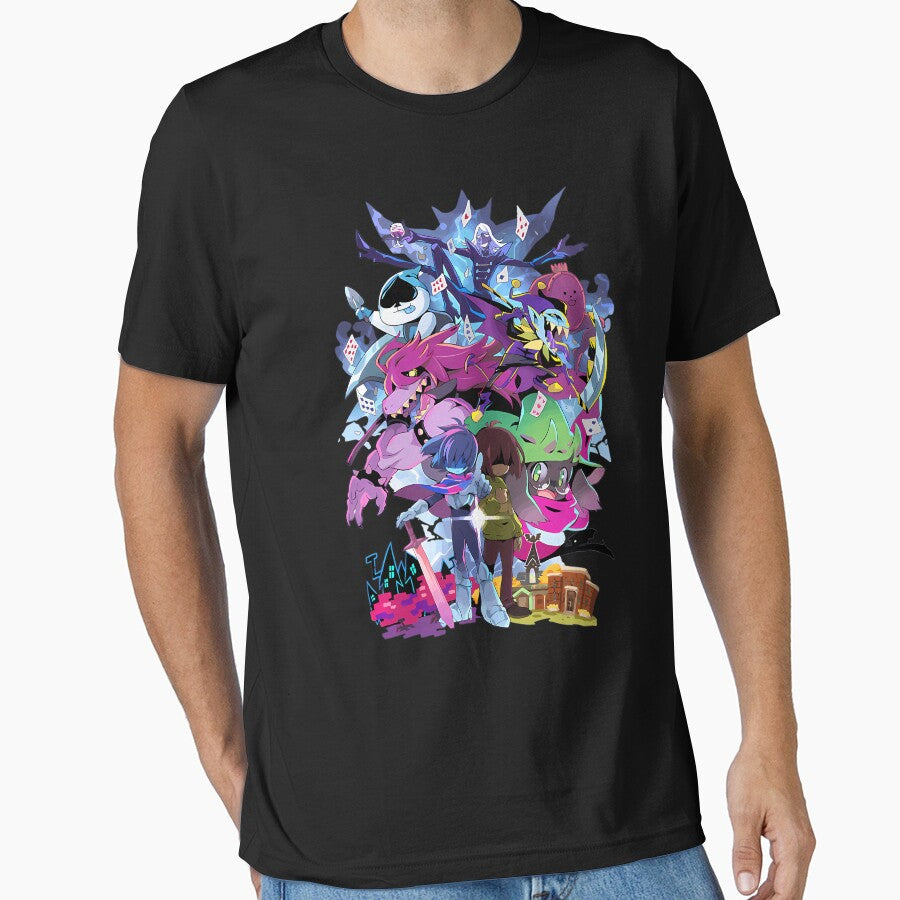 Deltarune For Fans by habituswearco Unisex T-shirt, Sweatshirt, Hoodie, Long Sleeve Tee - T-Shirt, Sweatshirt, Hoodie