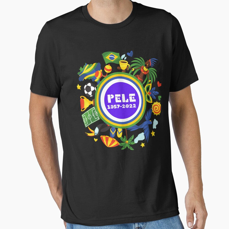 Rip Pele by AgamTroeger Unisex T-shirt, Sweatshirt, Hoodie, Long Sleeve Tee - T-Shirt, Sweatshirt, Hoodie