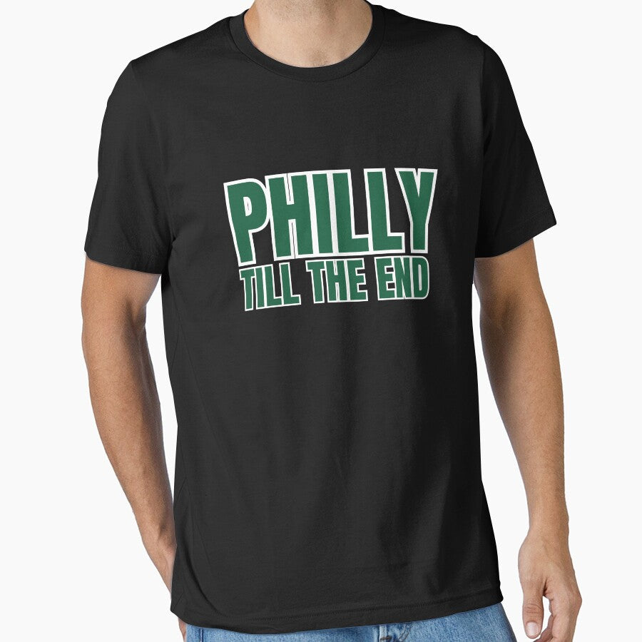 PHILLY TILL THE END by AoSora Unisex T-shirt, Sweatshirt, Hoodie, Long Sleeve Tee - T-Shirt, Sweatshirt, Hoodie