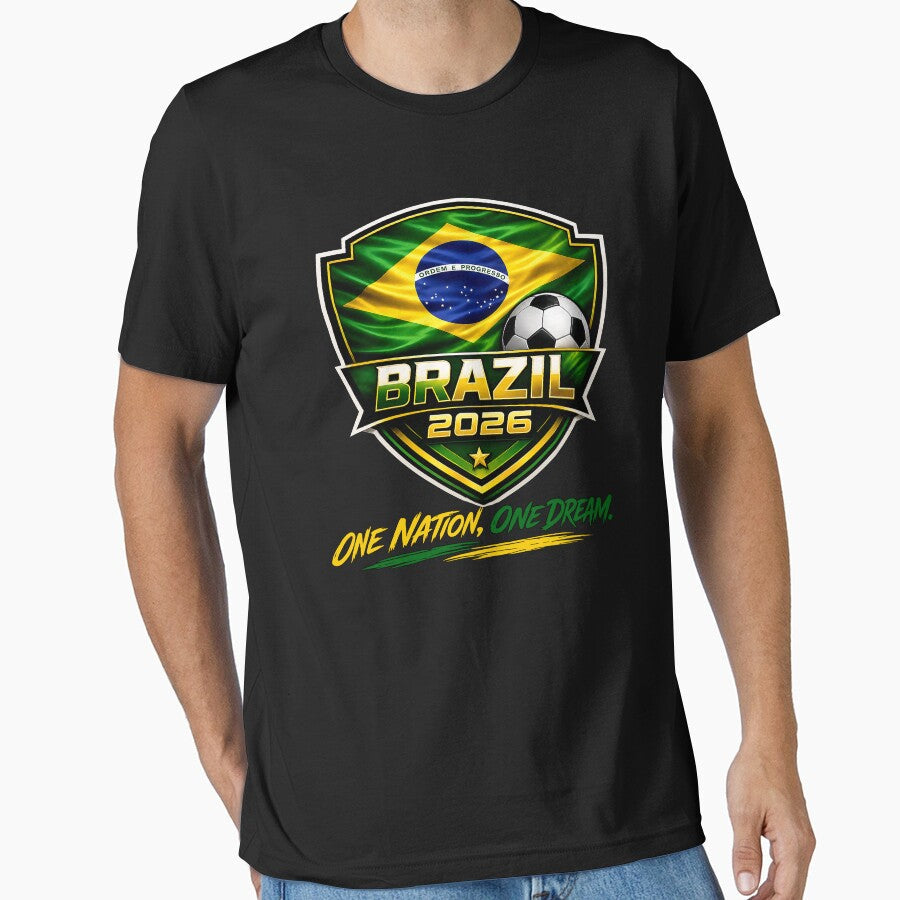 Pra Frente Brasil | Brazil Football Passion | Brazilian Soccer Fan by Huddy-clothes Unisex T-shirt, Sweatshirt, Hoodie, Long Sleeve Tee - T-Shirt, Sweatshirt, Hoodie