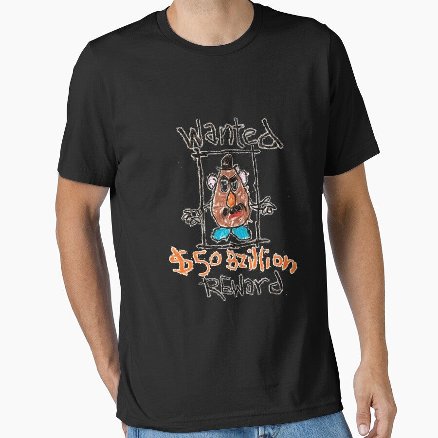 wanted - Mr Potato reward by BRODYSMITHS Unisex T-shirt, Sweatshirt, Hoodie, Long Sleeve Tee - T-Shirt, Sweatshirt, Hoodie