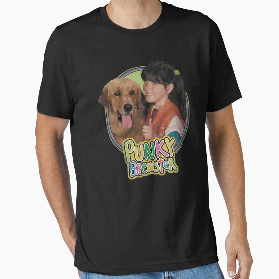 PUNKY brewster n dog by carwhites Unisex T-shirt, Sweatshirt, Hoodie, Long Sleeve Tee - T-Shirt, Sweatshirt, Hoodie