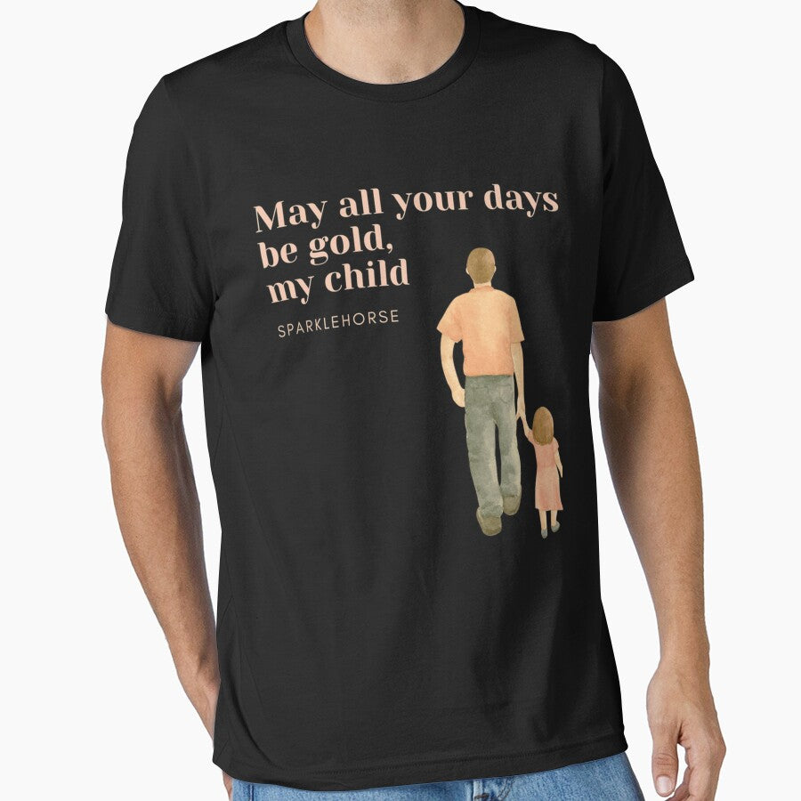 Gold Day Sparklehorse Fan Art 2 by Thememeshirtzz Unisex T-shirt, Sweatshirt, Hoodie, Long Sleeve Tee - T-Shirt, Sweatshirt, Hoodie