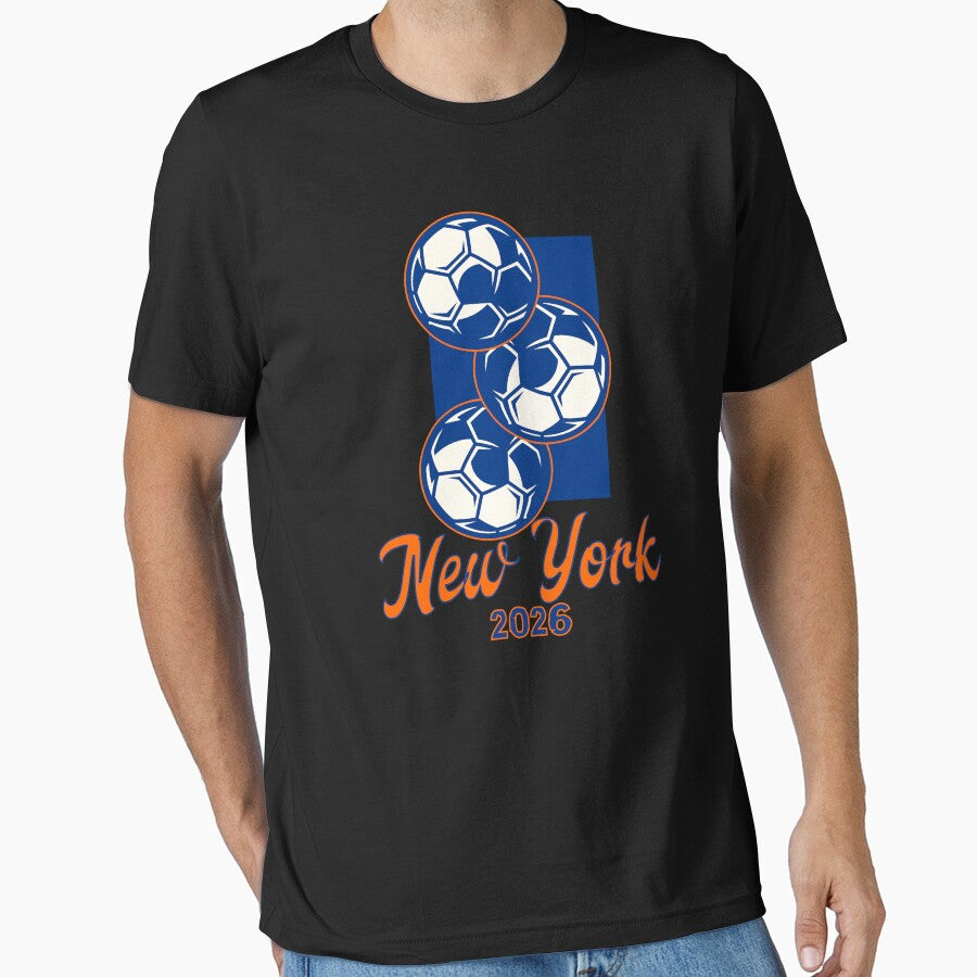 New York Soccer 2026 Host City - NY Gameday Gear by gomofo1974 Unisex T-shirt, Sweatshirt, Hoodie, Long Sleeve Tee - T-Shirt, Sweatshirt, Hoodie