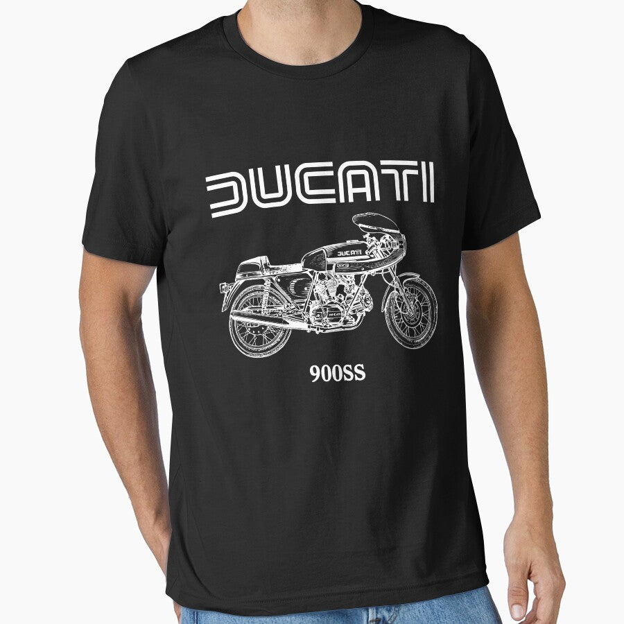 Ducati 900ss by Bianca-Design Unisex T-shirt, Sweatshirt, Hoodie, Long Sleeve Tee - T-Shirt, Sweatshirt, Hoodie