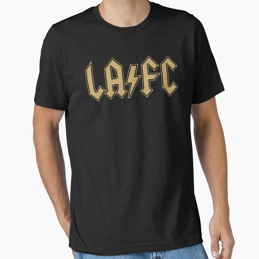 Rock with LAFC by polymath-design Unisex T-shirt, Sweatshirt, Hoodie, Long Sleeve Tee - T-Shirt, Sweatshirt, Hoodie