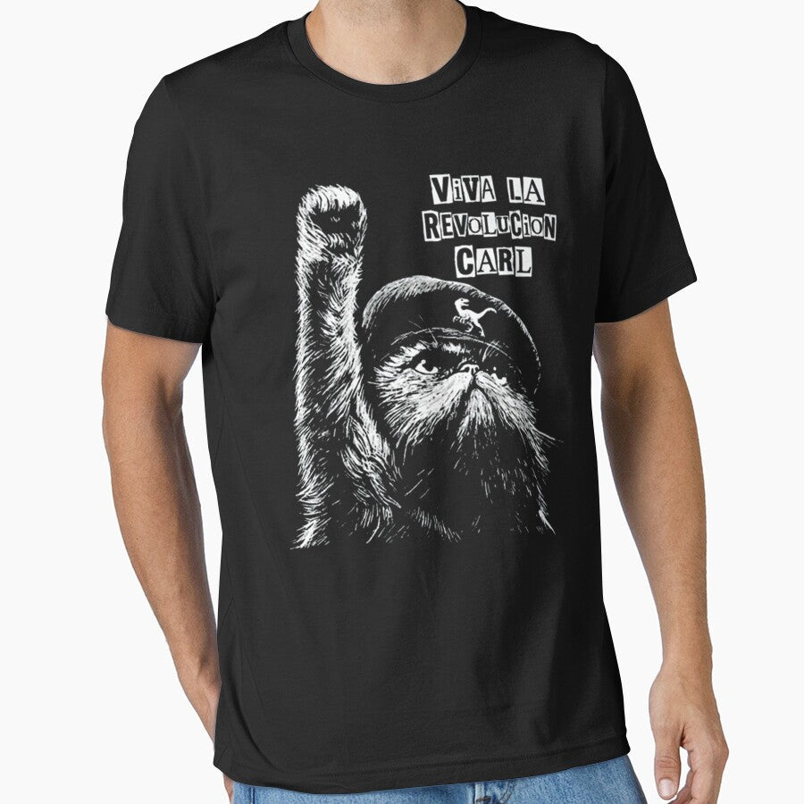 Viva La Revolucion Carl Dungeon Crawler Carl by AnitaVibes Unisex T-shirt, Sweatshirt, Hoodie, Long Sleeve Tee - T-Shirt, Sweatshirt, Hoodie