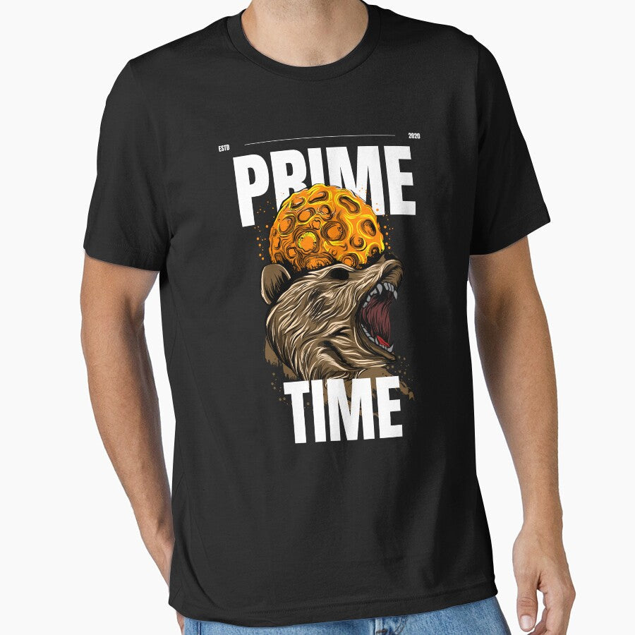 Prime time by nivadaofficiel2 Unisex T-shirt, Sweatshirt, Hoodie, Long Sleeve Tee - T-Shirt, Sweatshirt, Hoodie