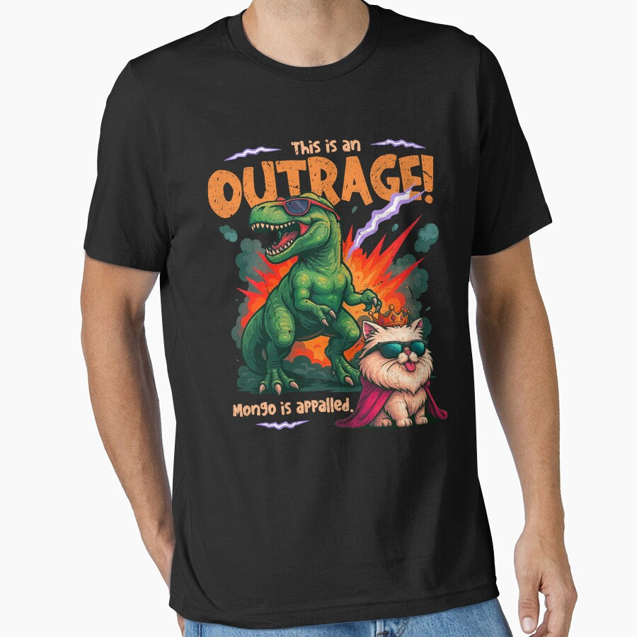 dungeon crawler carl princess donut this is an OUTRAGE by RamblingsRose Unisex T-shirt, Sweatshirt, Hoodie, Long Sleeve Tee - T-Shirt, Sweatshirt, Hoodie