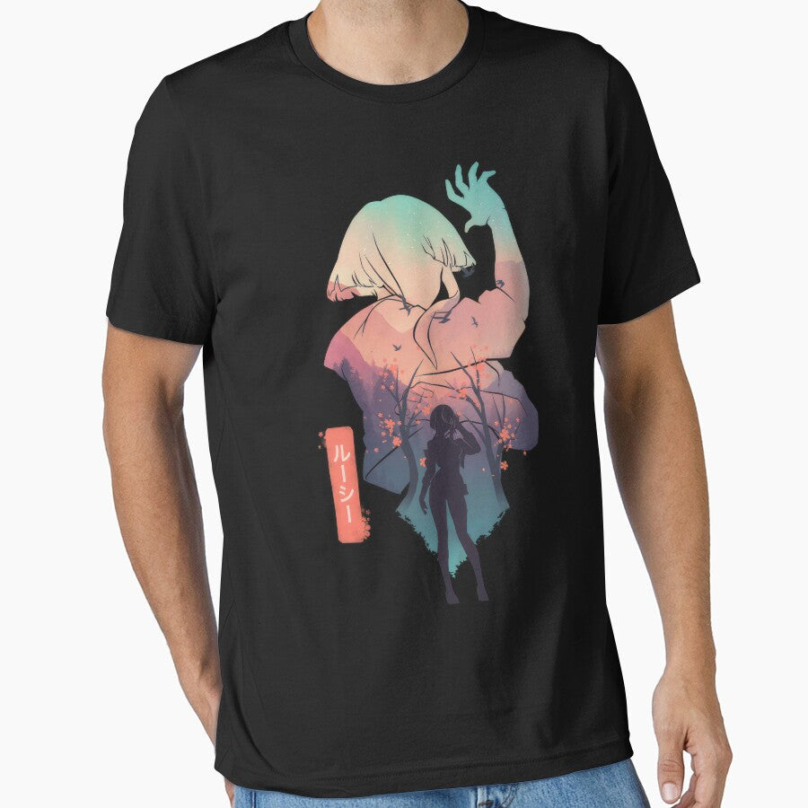 Lucy Cyberpunk #295 by triglavis-art Unisex T-shirt, Sweatshirt, Hoodie, Long Sleeve Tee - T-Shirt, Sweatshirt, Hoodie