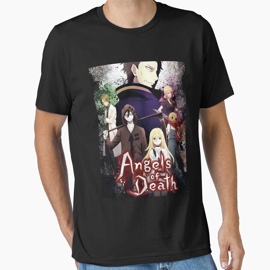 Angels of Death  Anime Essential . by eduardosch Unisex T-shirt, Sweatshirt, Hoodie, Long Sleeve Tee - T-Shirt, Sweatshirt, Hoodie