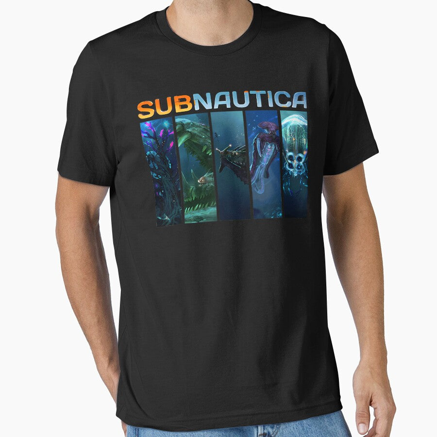 Subn.autica Mul.tiplayer G.amer by ArnaudDevost Unisex T-shirt, Sweatshirt, Hoodie, Long Sleeve Tee - T-Shirt, Sweatshirt, Hoodie