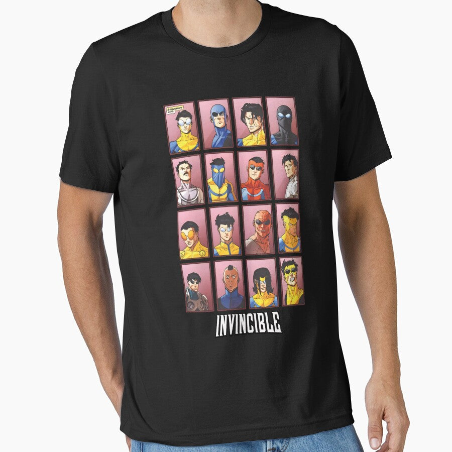 Invincible Gift For Invincible Fans by VirgilPeck Unisex T-shirt, Sweatshirt, Hoodie, Long Sleeve Tee - T-Shirt, Sweatshirt, Hoodie