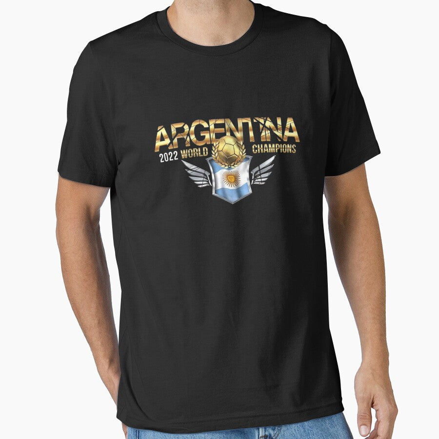 Argentina National Team 2022 World Cup Champion Vintage T-Shirt by Bobby-Bancel Unisex T-shirt, Sweatshirt, Hoodie, Long Sleeve Tee - T-Shirt, Sweatshirt, Hoodie