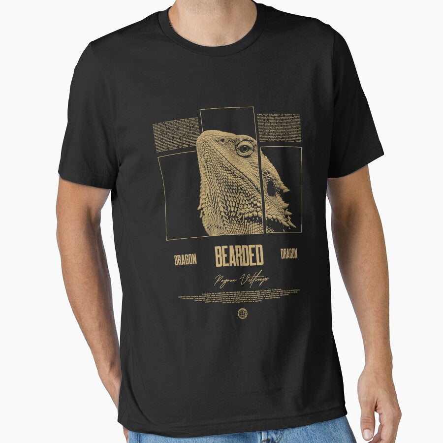 Bearded Dragon Modern Streetwear Reptile Keeper by JRRTs Unisex T-shirt, Sweatshirt, Hoodie, Long Sleeve Tee - T-Shirt, Sweatshirt, Hoodie