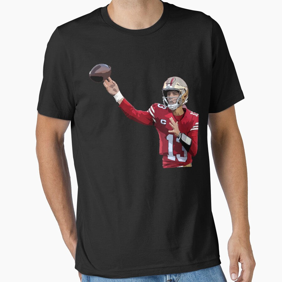 Brock Purdy by rafrwc Unisex T-shirt, Sweatshirt, Hoodie, Long Sleeve Tee - T-Shirt, Sweatshirt, Hoodie