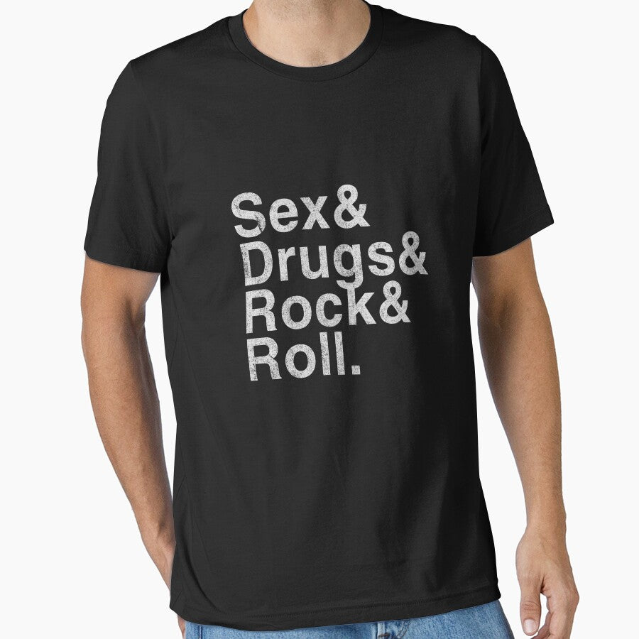 Sex Drugs and Rock and Roll by flippinsg Unisex T-shirt, Sweatshirt, Hoodie, Long Sleeve Tee - T-Shirt, Sweatshirt, Hoodie