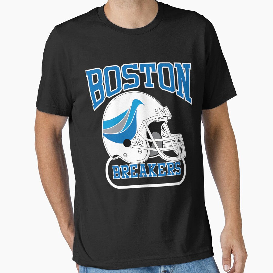 Boston Breakers Helmet by RACRIVE Unisex T-shirt, Sweatshirt, Hoodie, Long Sleeve Tee - T-Shirt, Sweatshirt, Hoodie